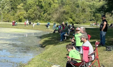 Marietta event invites children to learn fishing skills